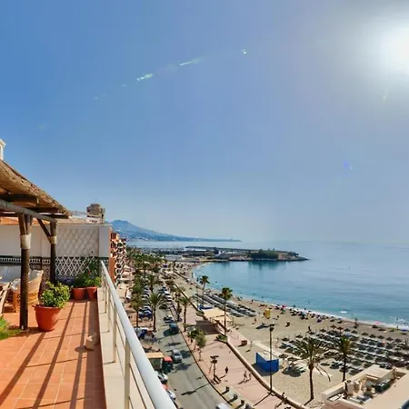 Holidays2fuengirola Duplex With Stunning Sea View, Terraces,1st Line Beside Port Apartamento