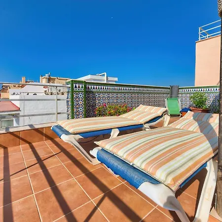 Holidays2fuengirola Duplex With Stunning Sea View, Terraces,1st Line Beside Port Apartamento Fuengirola