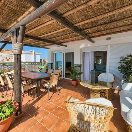 Apartamento Holidays2fuengirola Duplex With Stunning Sea View, Terraces,1st Line Beside Port