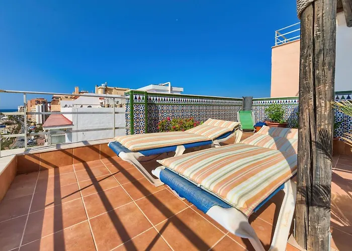 Holidays2fuengirola Duplex 1st Line Sea, Terrace Lejlighed Fuengirola