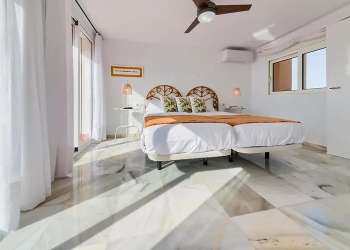Lejlighed Holidays2fuengirola Duplex 1st Line Sea, Terrace