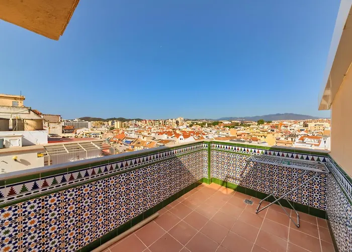 Lejlighed Holidays2fuengirola Duplex 1st Line Sea, Terrace